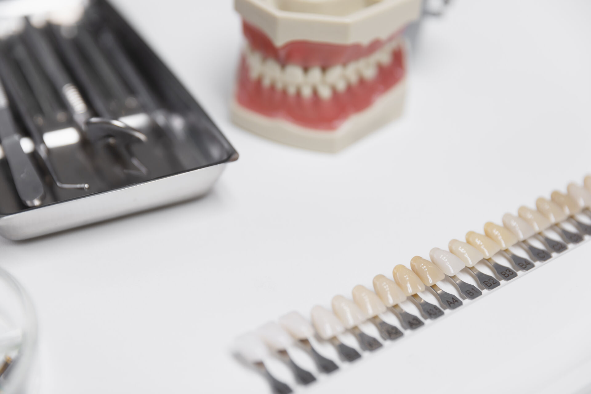 Patient First tools used for cleaning teeth